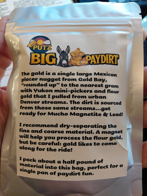 BIG @SS NUGGET PAYDIRT 1-4 grams guaranteed gold