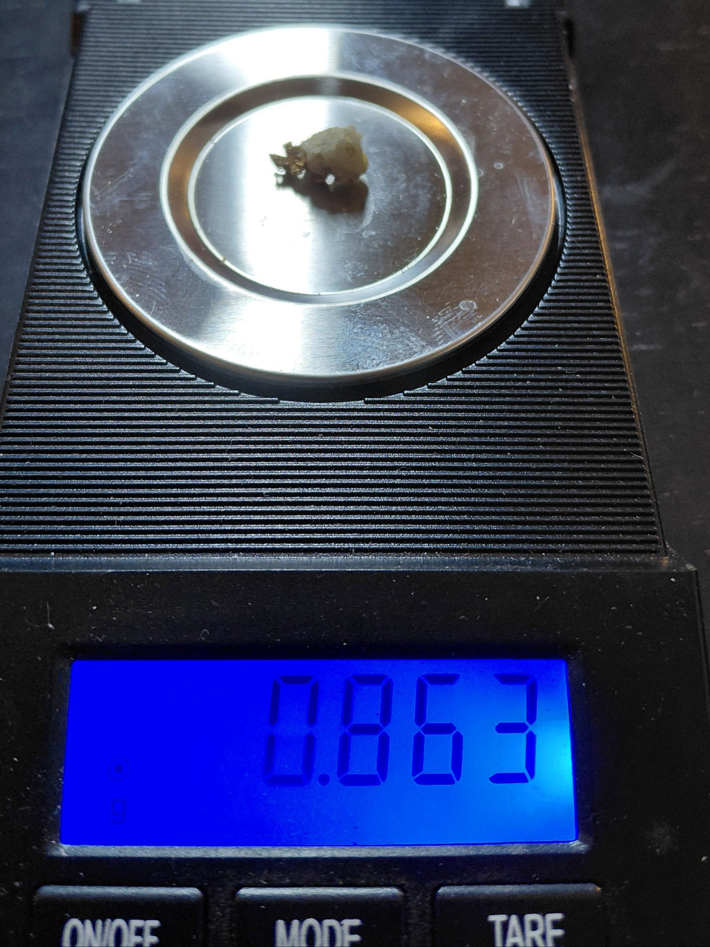 0.863 g Nevada Crystal Gold Specimen