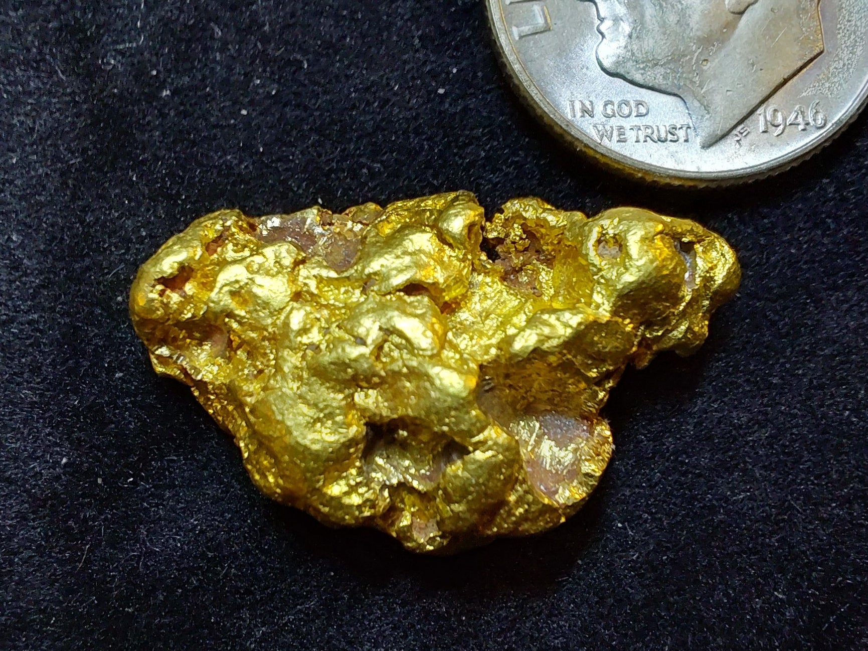 "The Beast" - 13.4+g Australian gold nugget