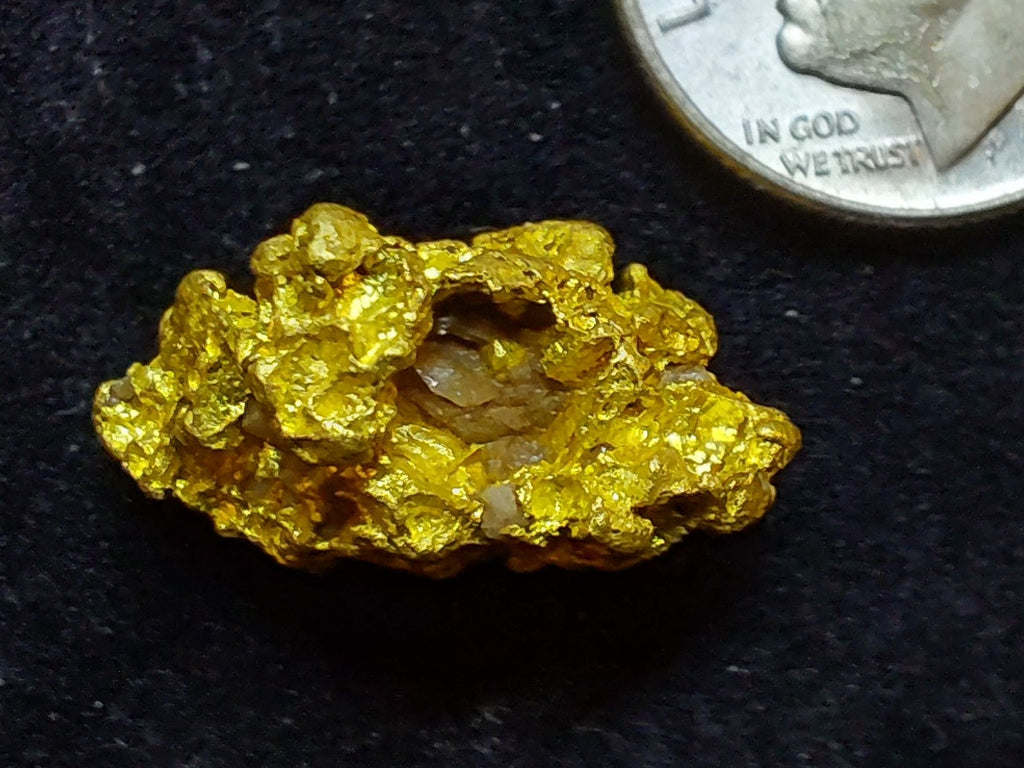 "The Brain" - 8.6+g  specimen with ~7.8+g of Gold