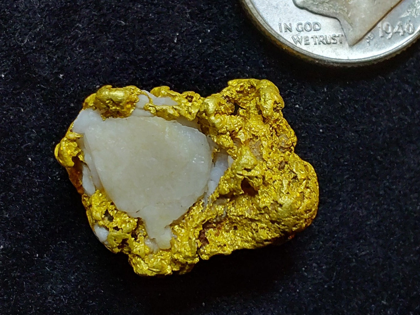 "The Octopus" - 9.5+g  specimen with ~8.2g of Gold