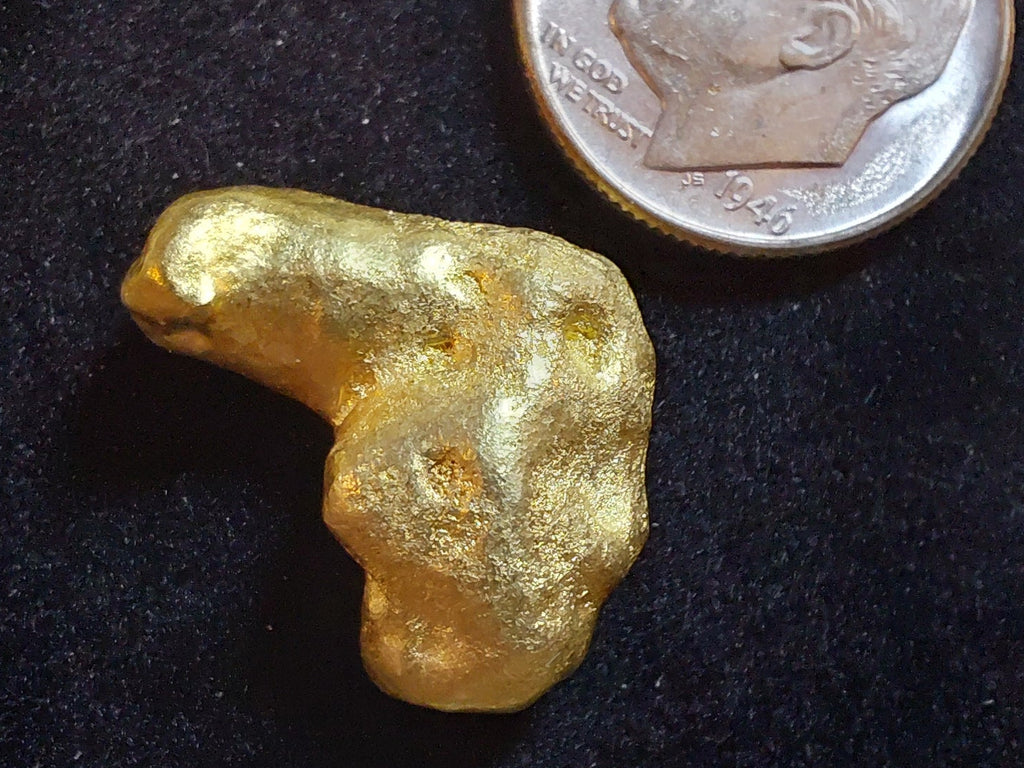 "The Boomerang" - 12.5+g Australian Gold Nugget
