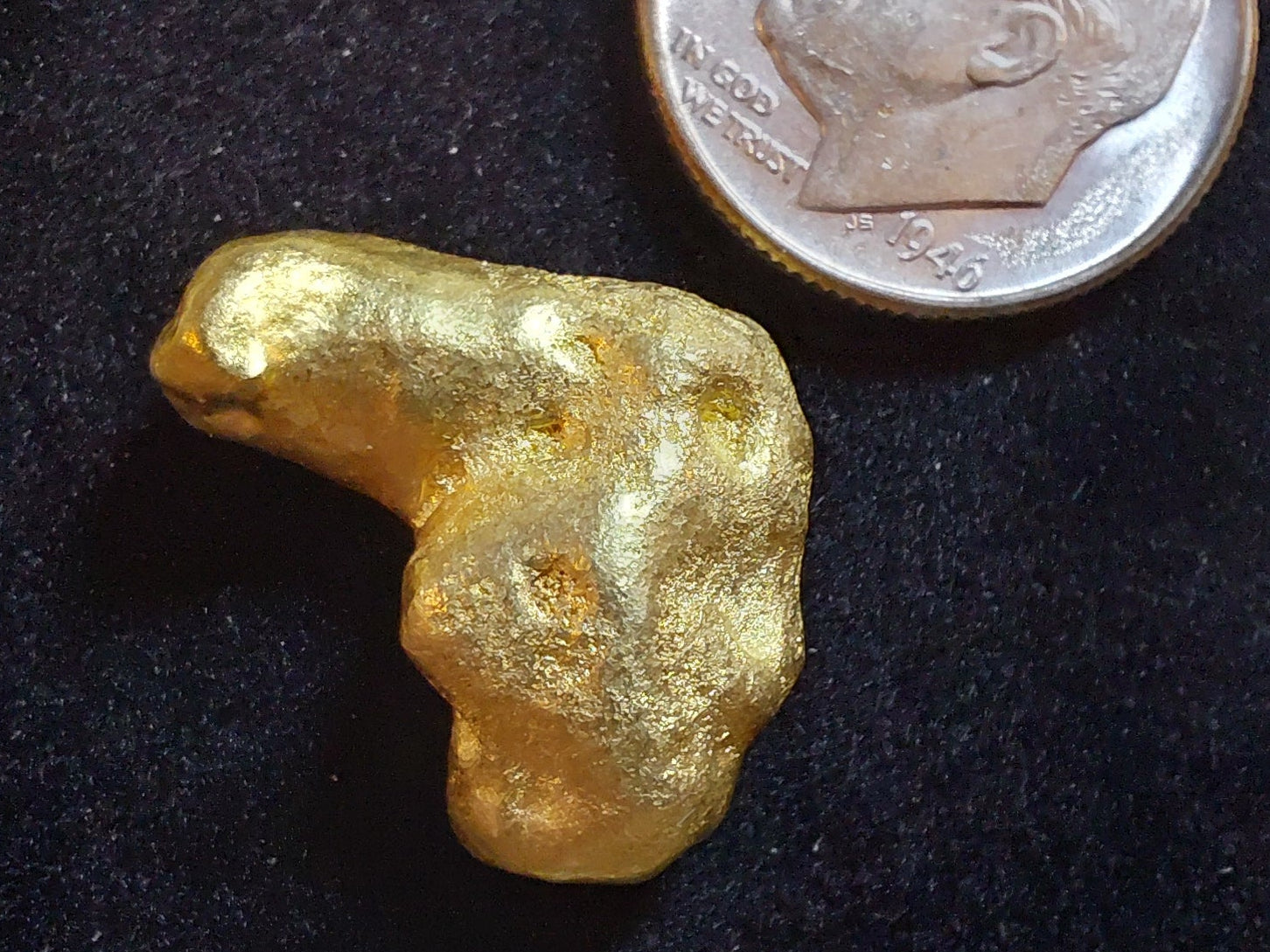 "The Boomerang" - 12.5+g Australian Gold Nugget