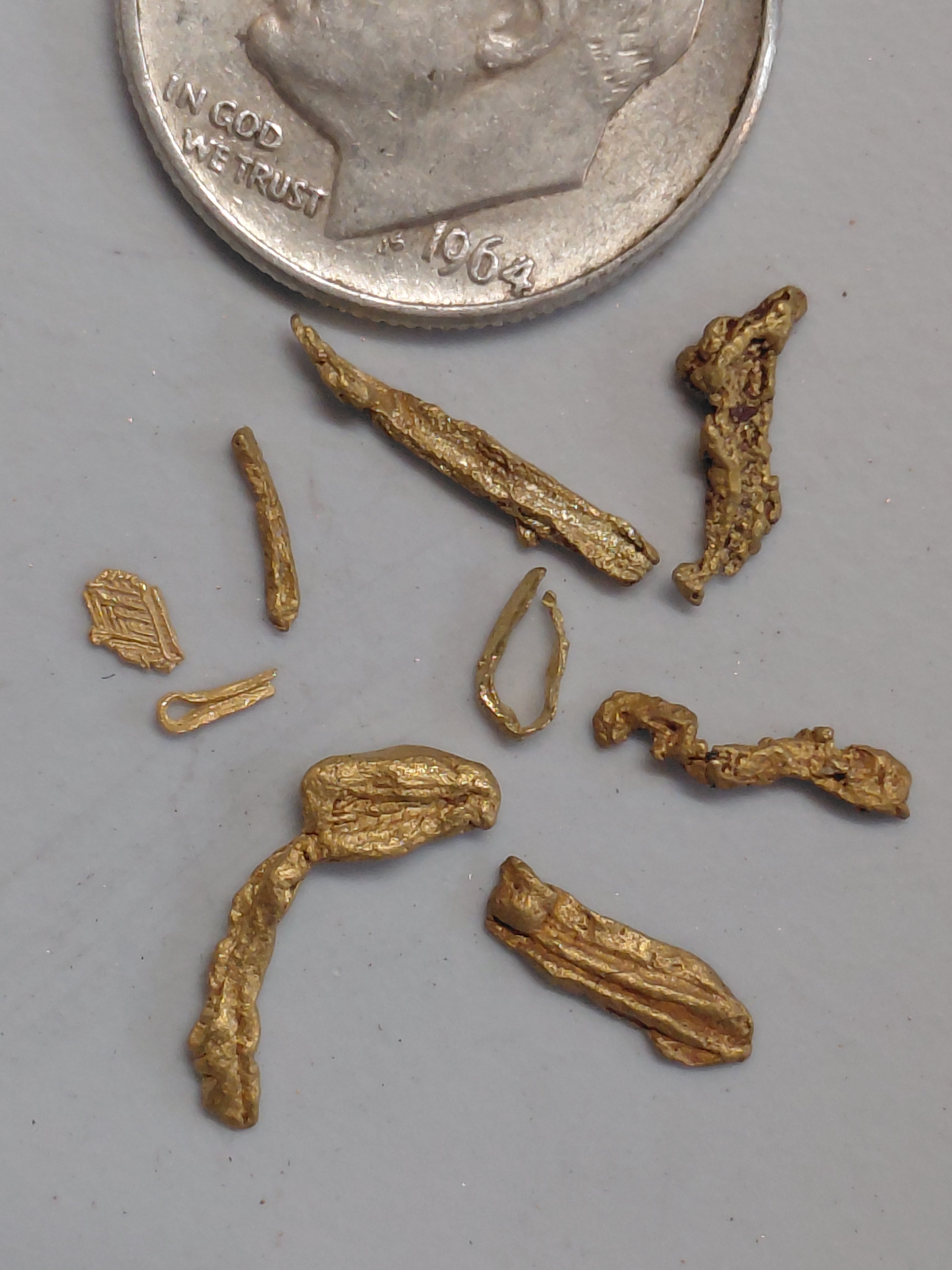 Auction #5: 0.76 gram WIRE GOLD Collection
