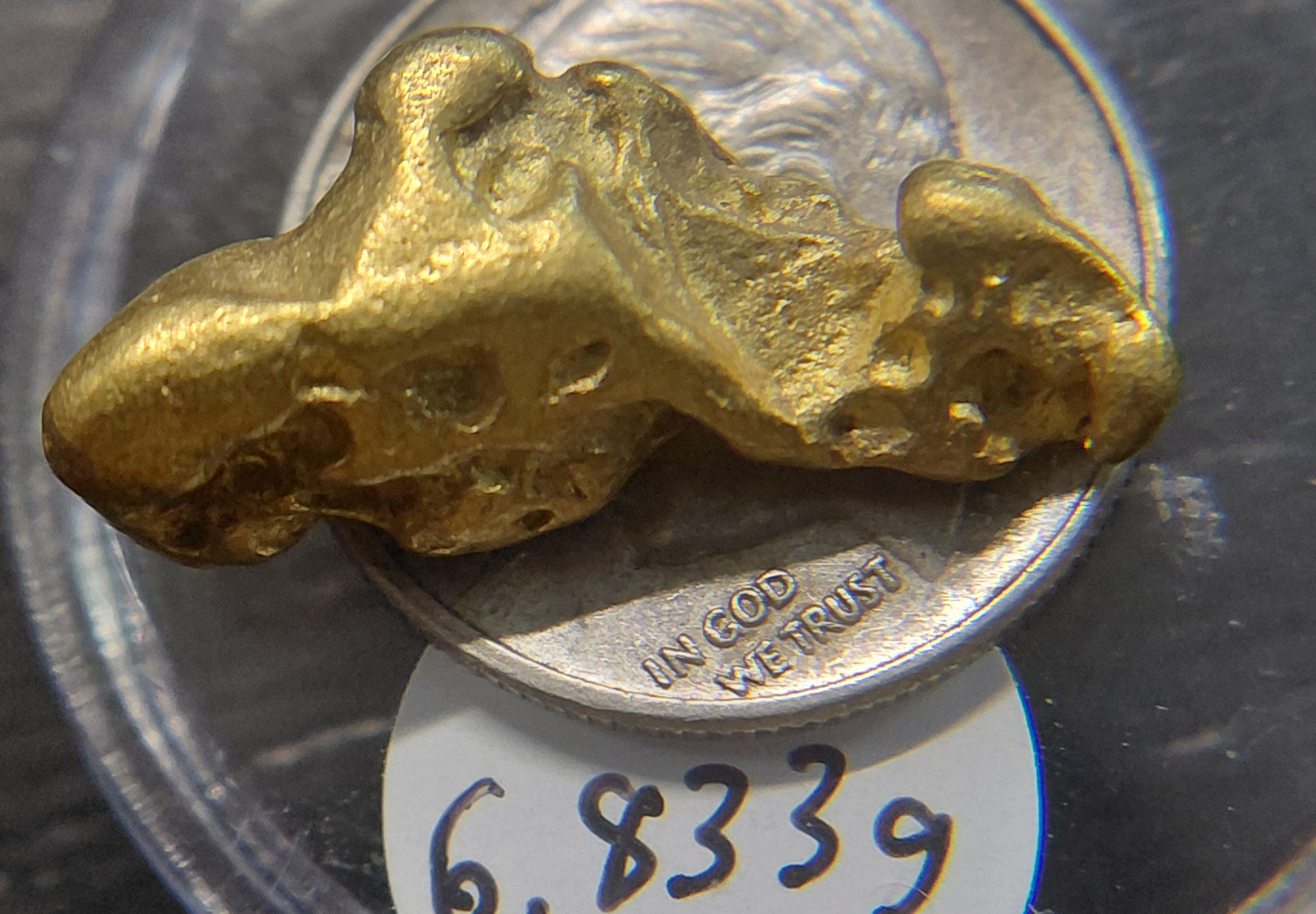 MOTHERCHUNKER Custom Gold Paydirt: One Giant Nugget!