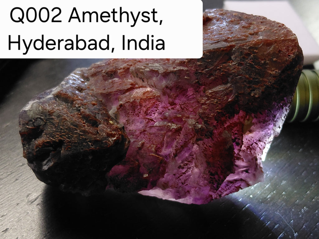 Q002 – Hematite-Included Amethyst