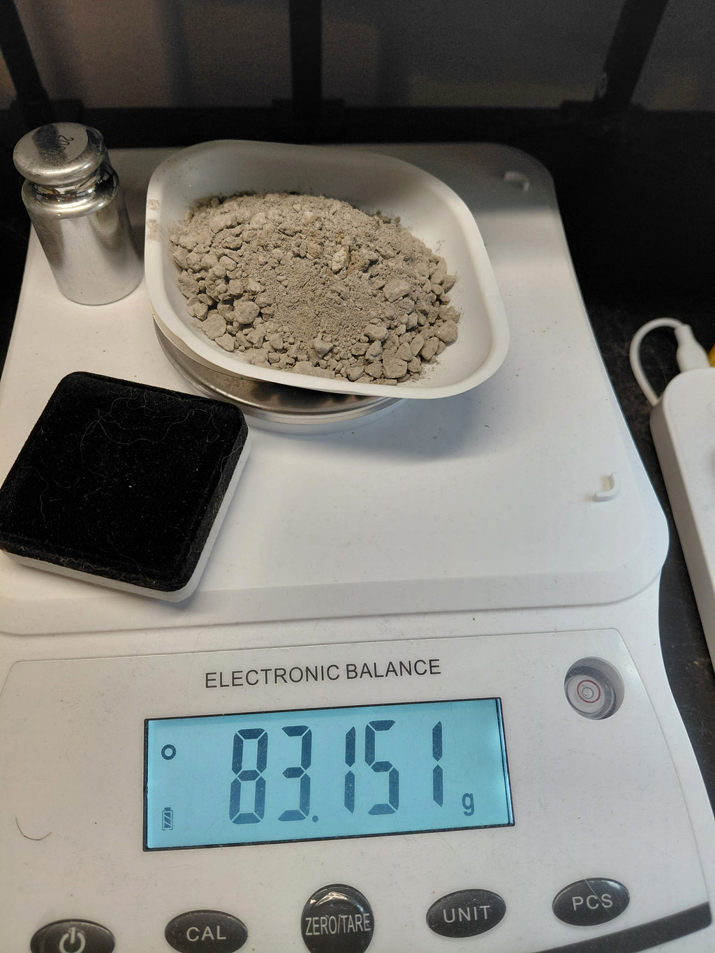 83+ grams of cement silver