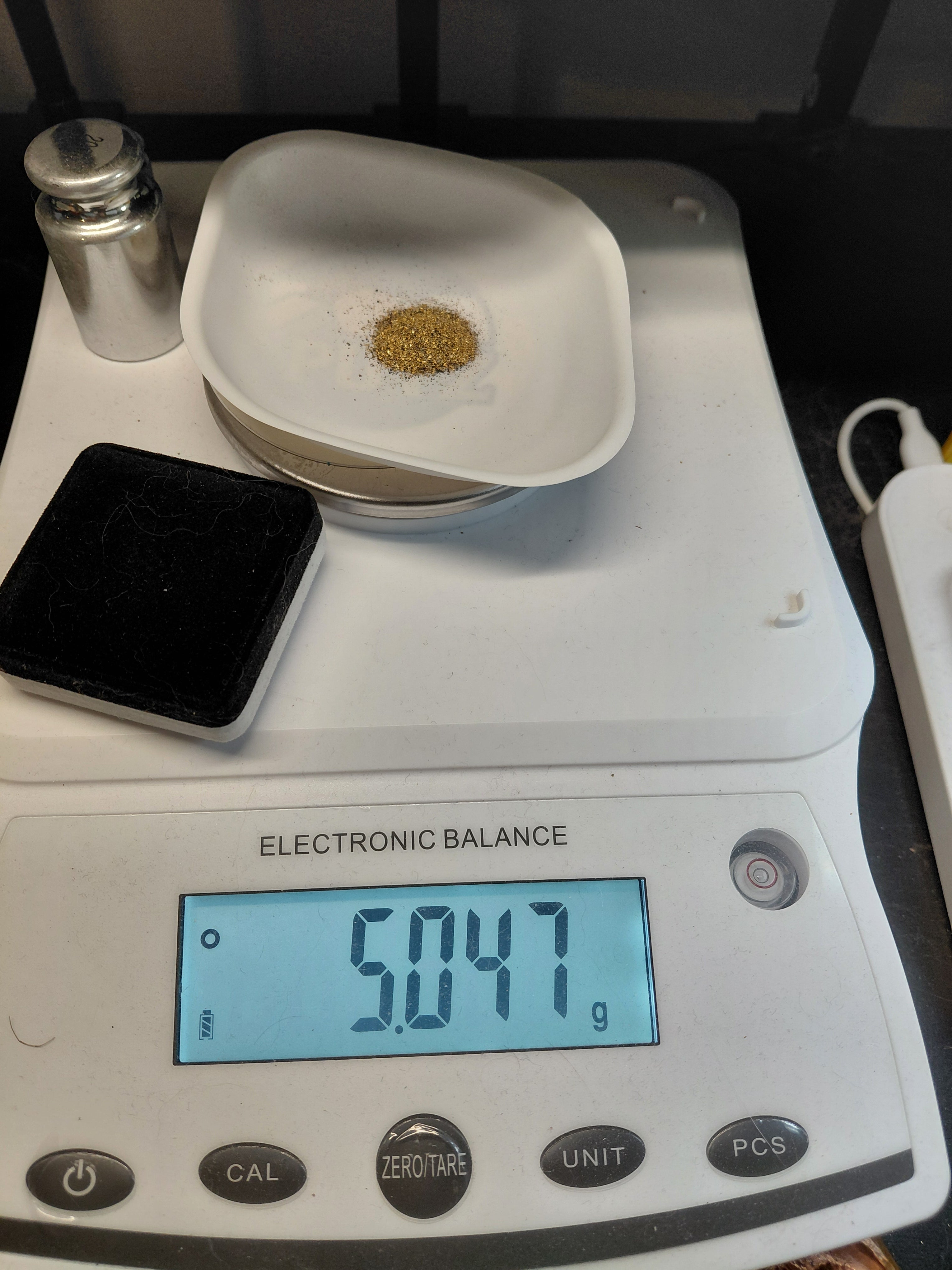 5 grams of -50# gold - lot 1