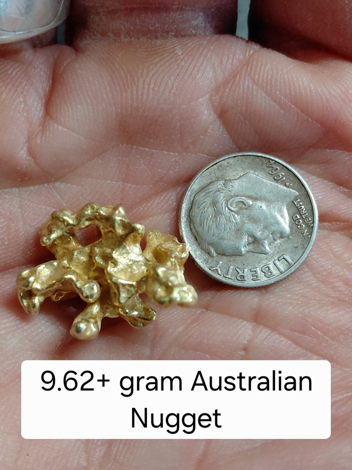 MOTHERCHUNKER Custom Gold Paydirt: One Giant Nugget!