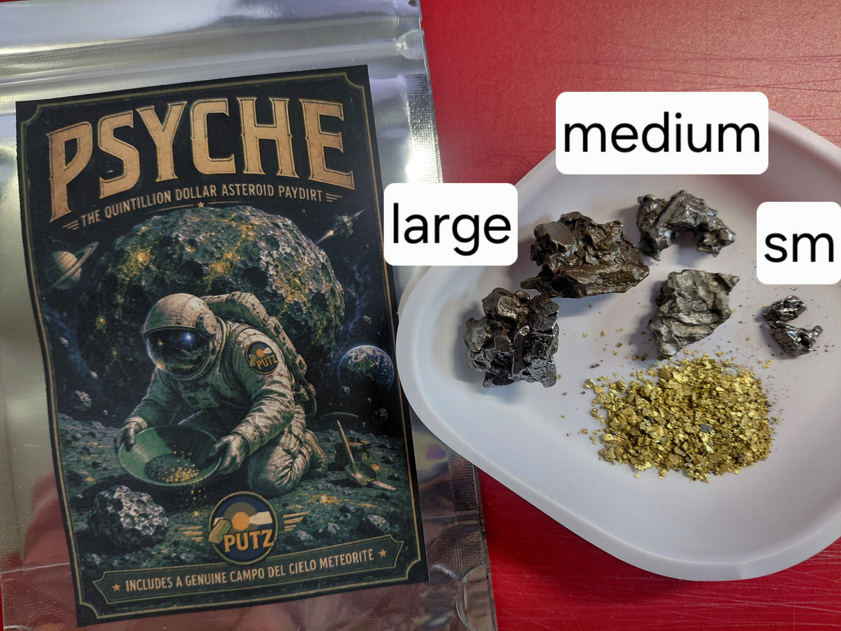 PSYCHE Gold Paydirt with a Real Meteorite!