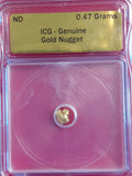 ICG Nugget #4 - 0.47 grams