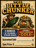 LITTLE CHUNKER small-bag Guaranteed Gold Paydirt