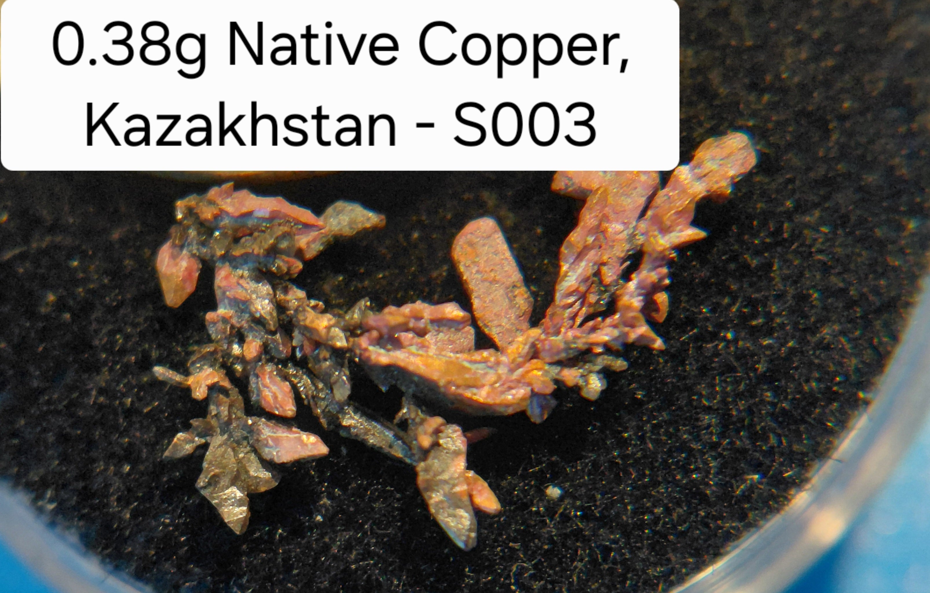 S003 - 0.38g Native Copper - Kazakhstan