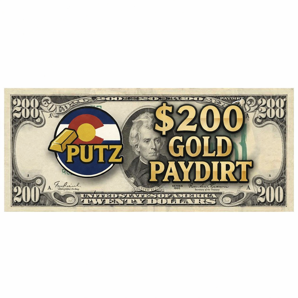 200 Dollar Gold Paydirt