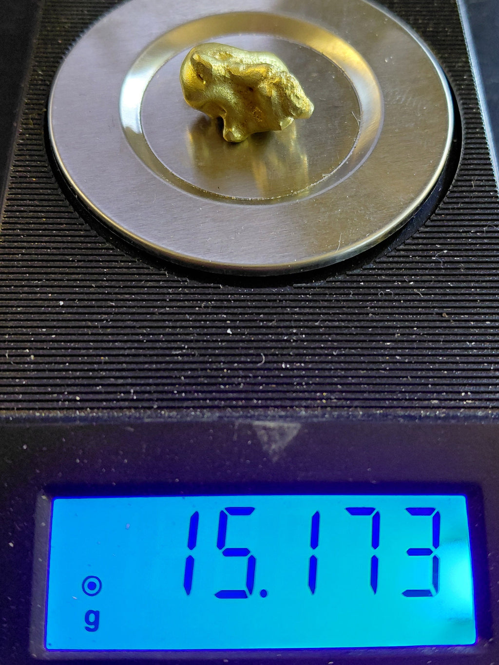 "Meterorite" 15.2 g Australian Gold Nugget