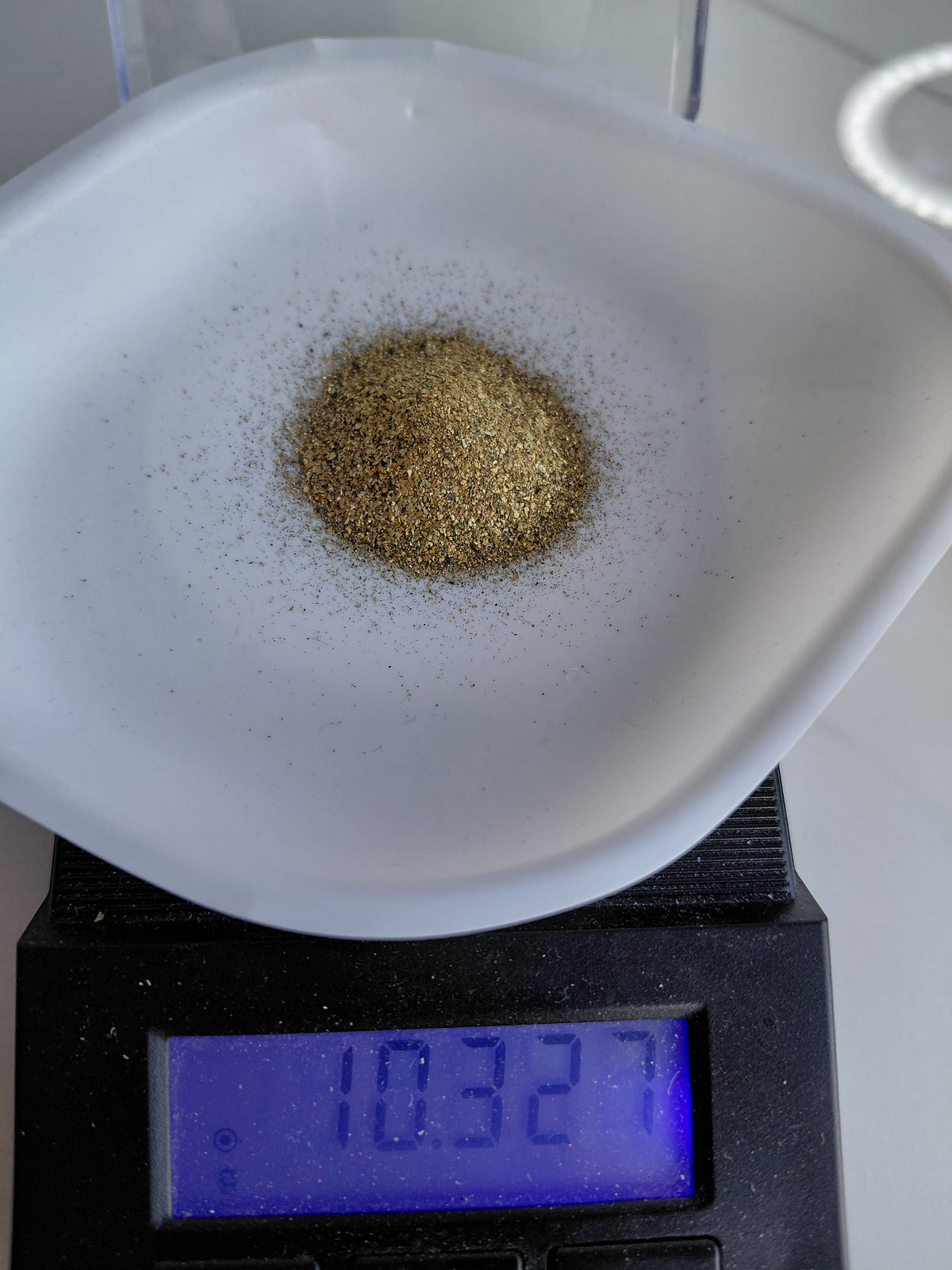 10.3g Owyhee River, Oregon sub-50 mesh placer