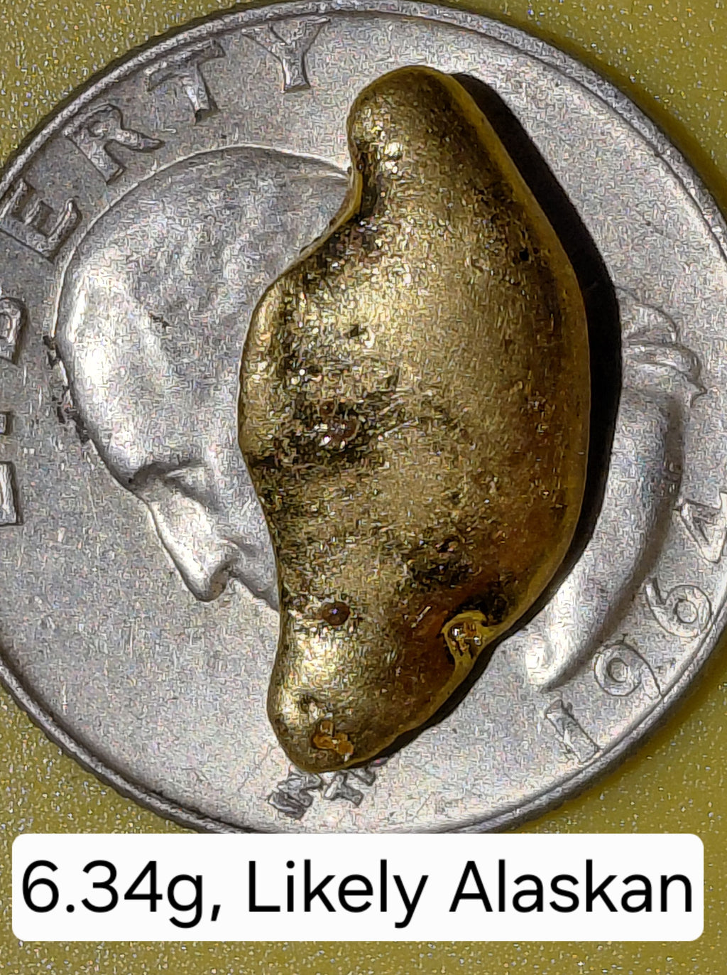 MOTHERCHUNKER Custom Gold Paydirt: One Giant Nugget!