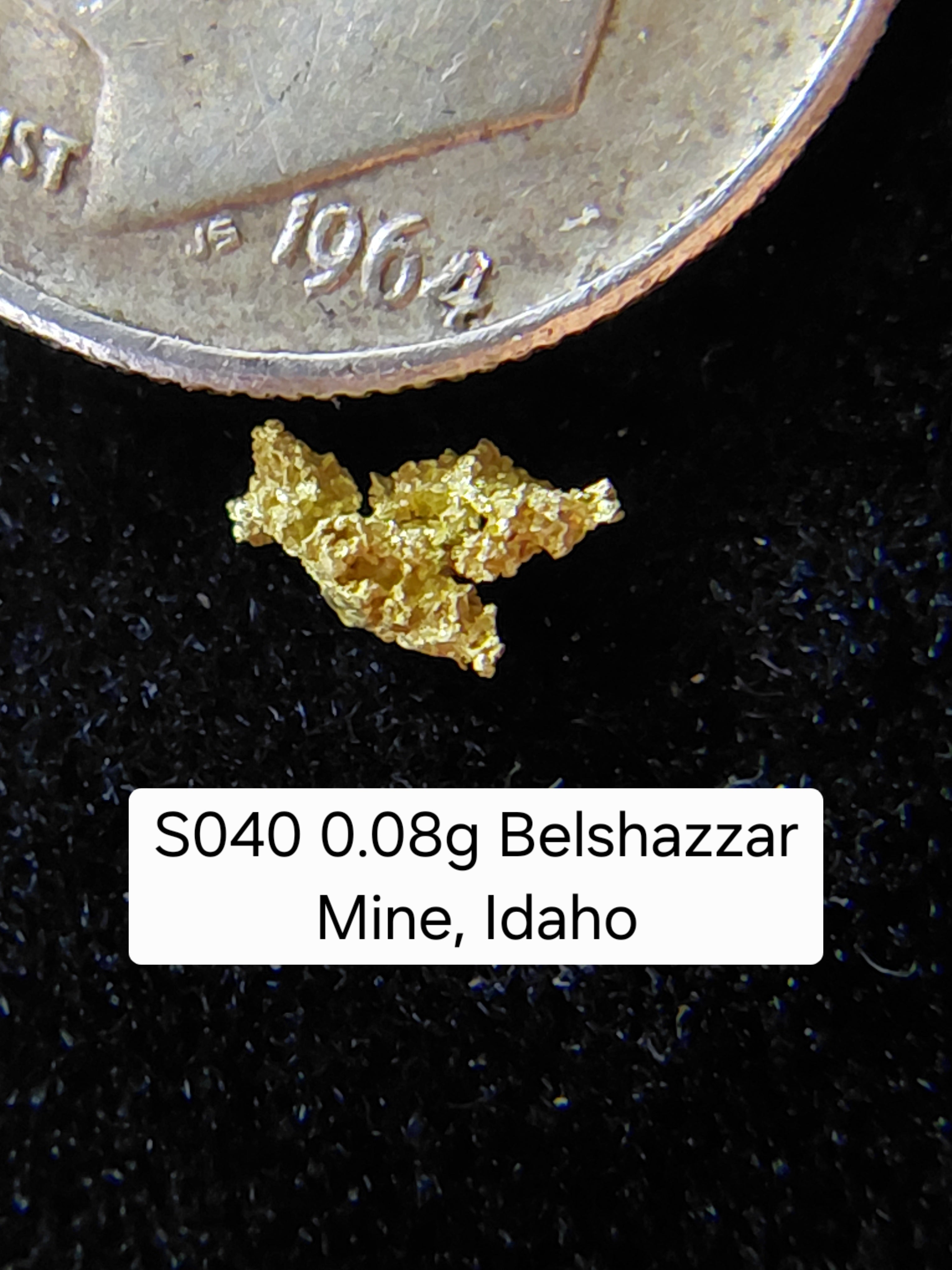 S040 0.08g Belshazzar Mine, Idaho